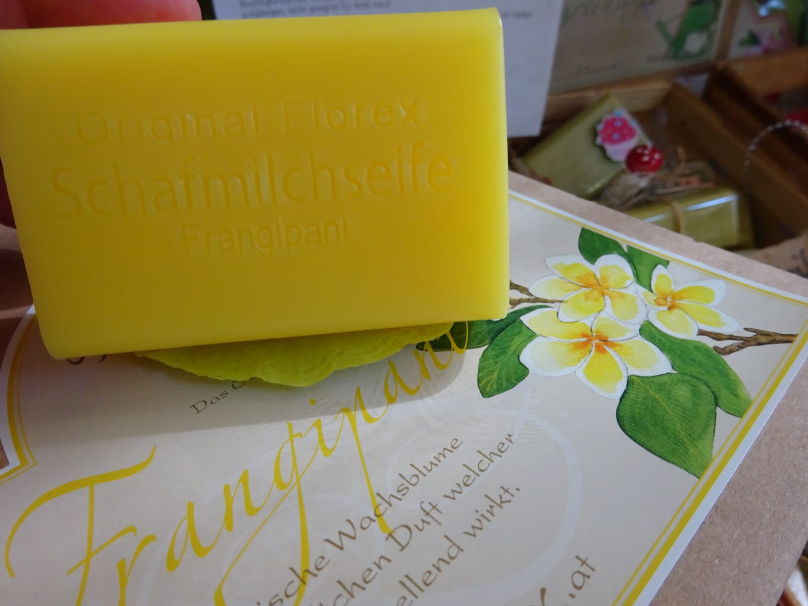 Schafmilchseife Frangipani von Florex Florex Schafmilchseife Frangipani
